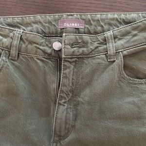 HEPBURN CROPPED High rise wide leg jeans.